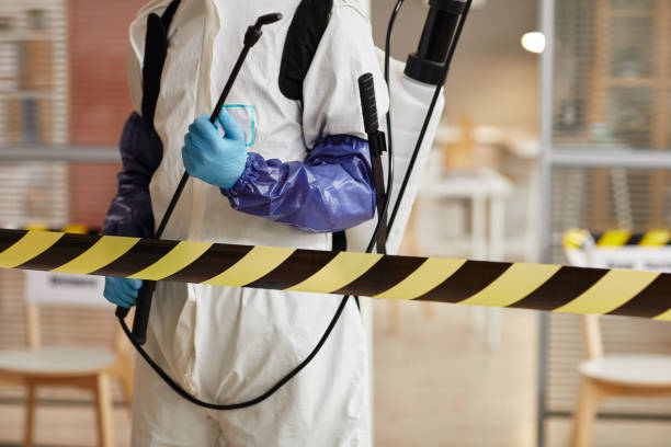 Professional Blood Cleanup technician working in Trumbull, NE